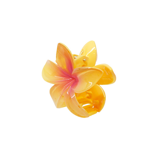 Midi Super Bloom Clip in Starfruit, side view showing the claw