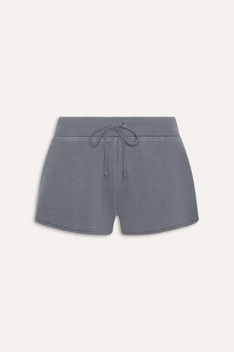 Noah Thermal Mini Shorts Shadow Blue