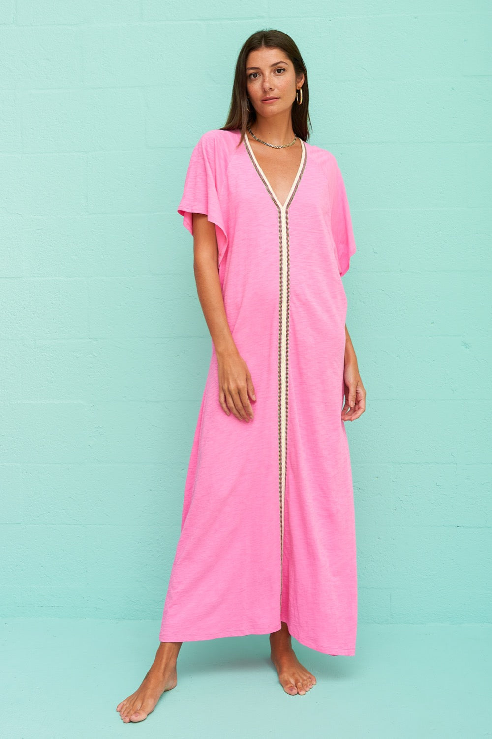 Pitusa Pima Abaya Bubblegum Pink