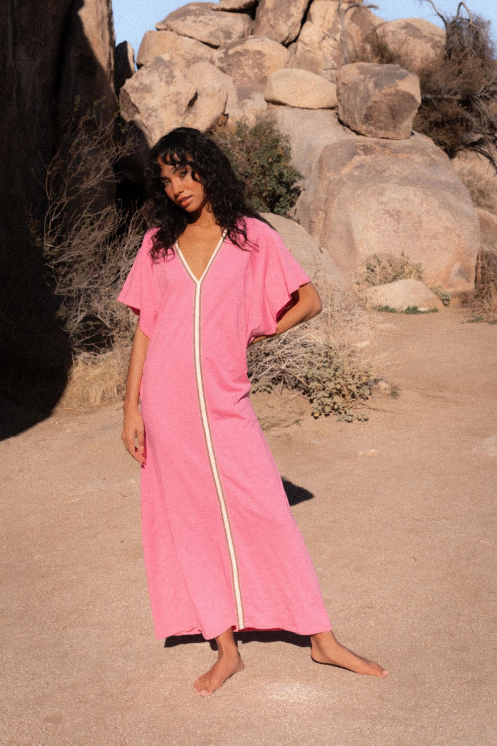 Pitusa Pima Abaya Bubblegum Pink