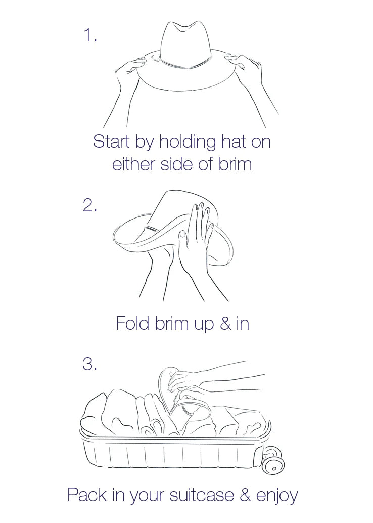 Wren Novelty Packable Hat Bleach/Toast