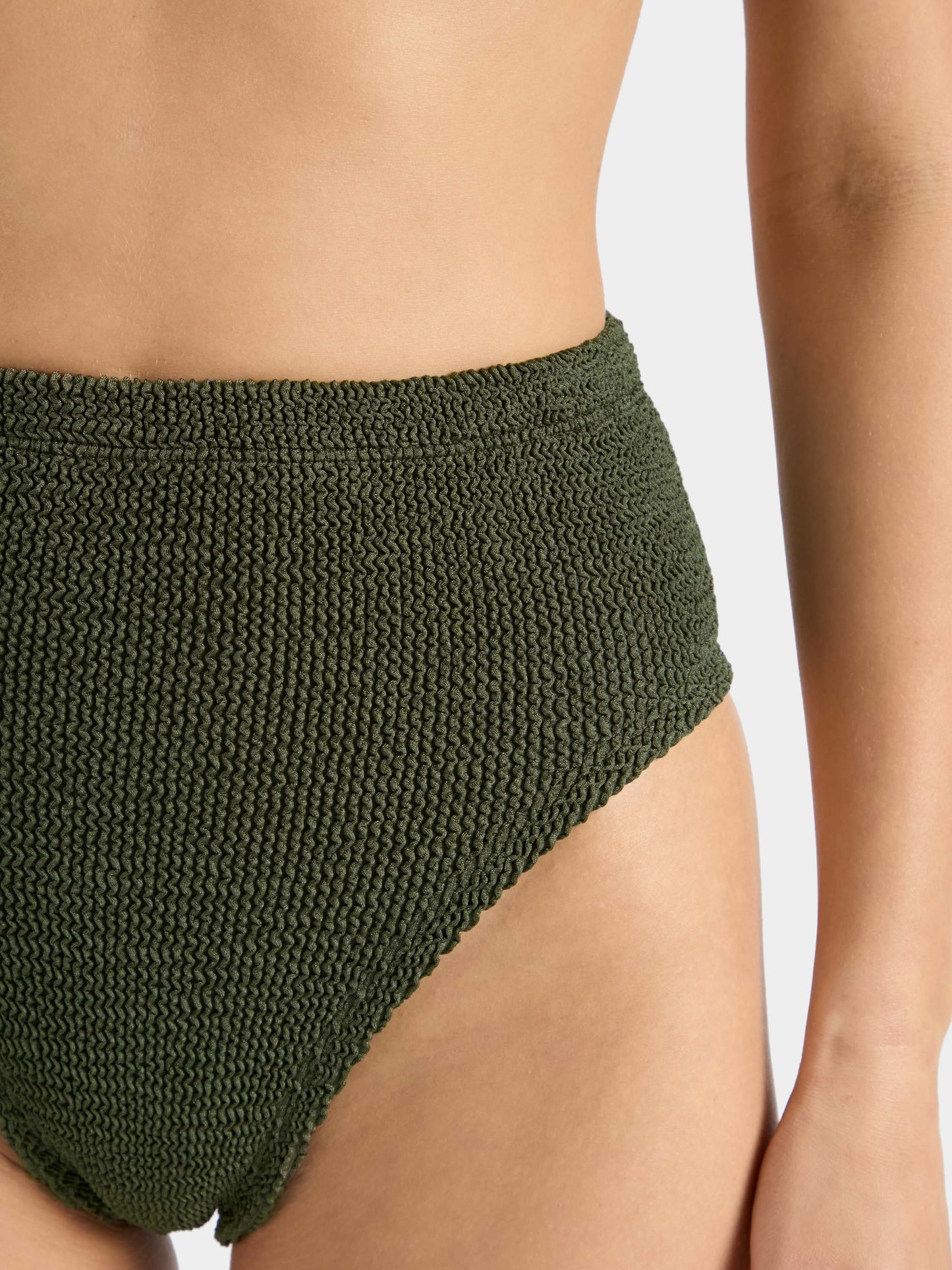 Patricia Bikini Metallic Khaki