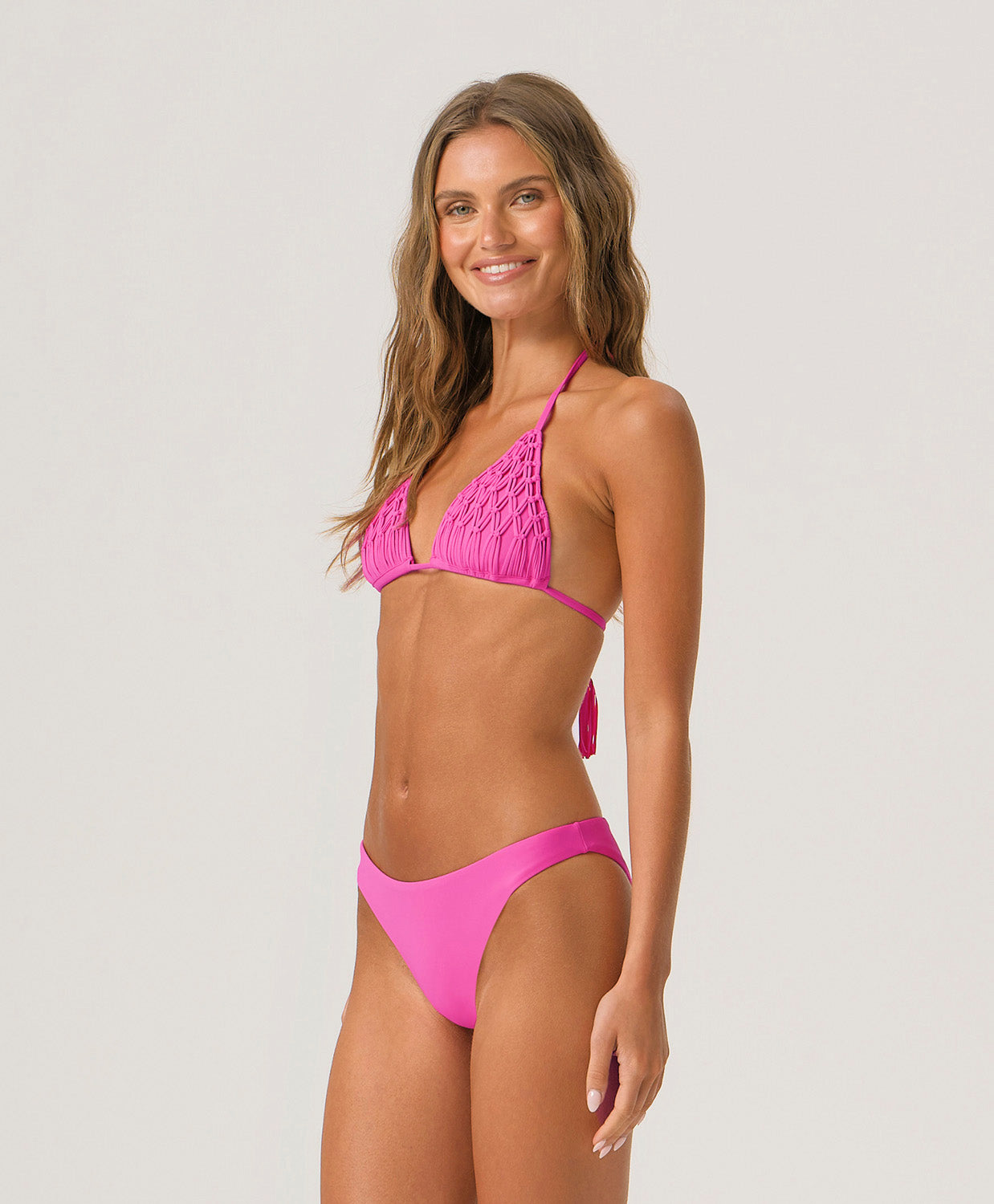 Petunia Lila Triangle Top studio