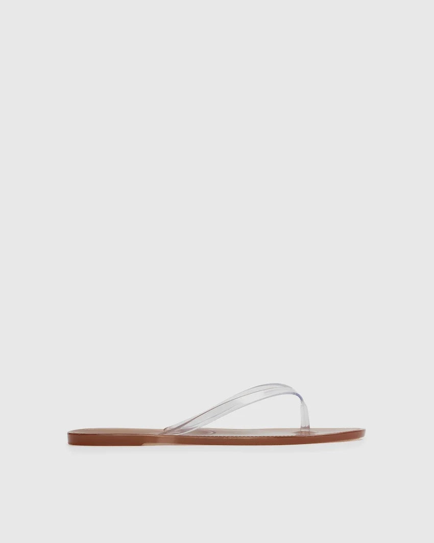 Crystal Sandal Old Rose/Clear PVC