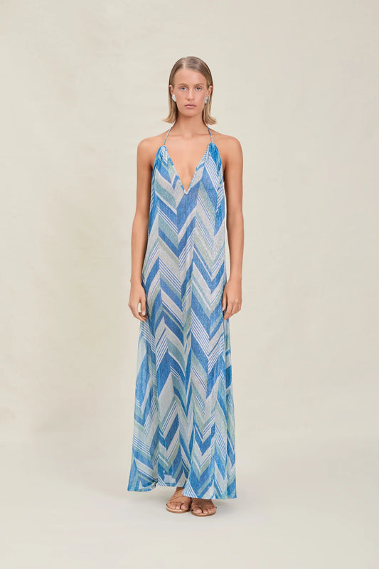 Isadora Coverup Dress Glacier