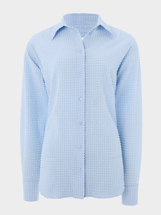 Resort Shirt Light Cornflower