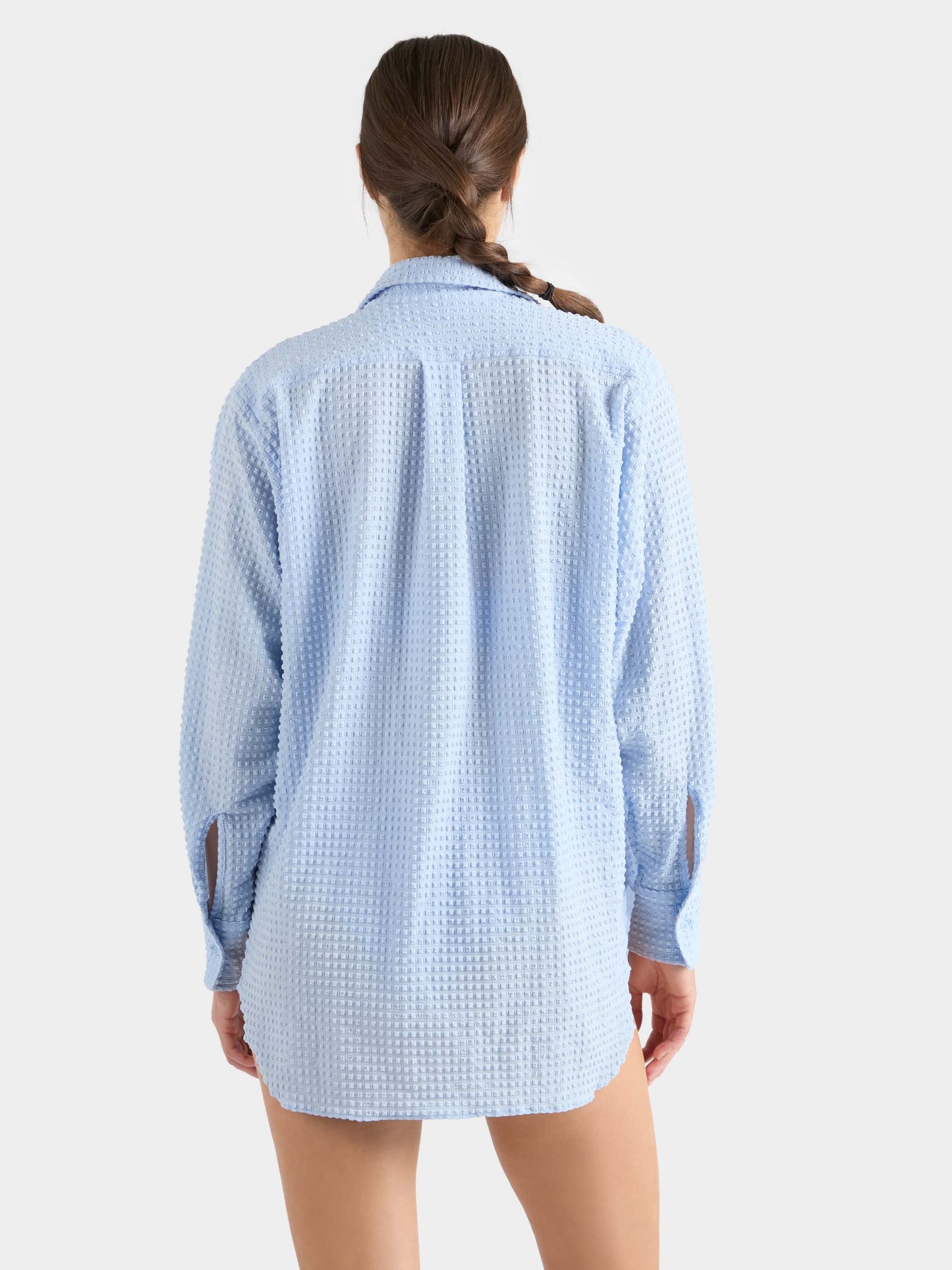 Resort Shirt Light Cornflower back