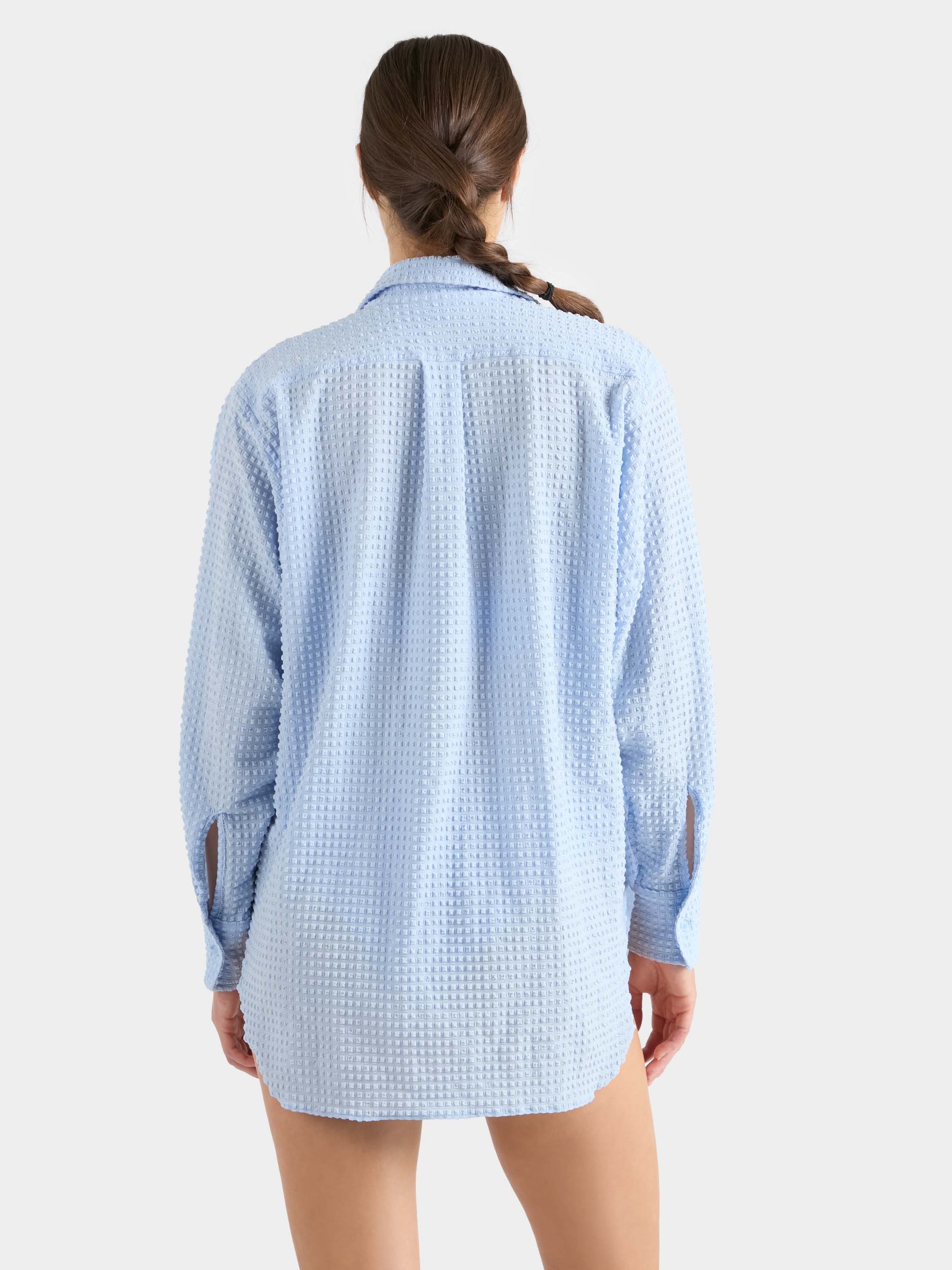 Resort Shirt Light Cornflower back