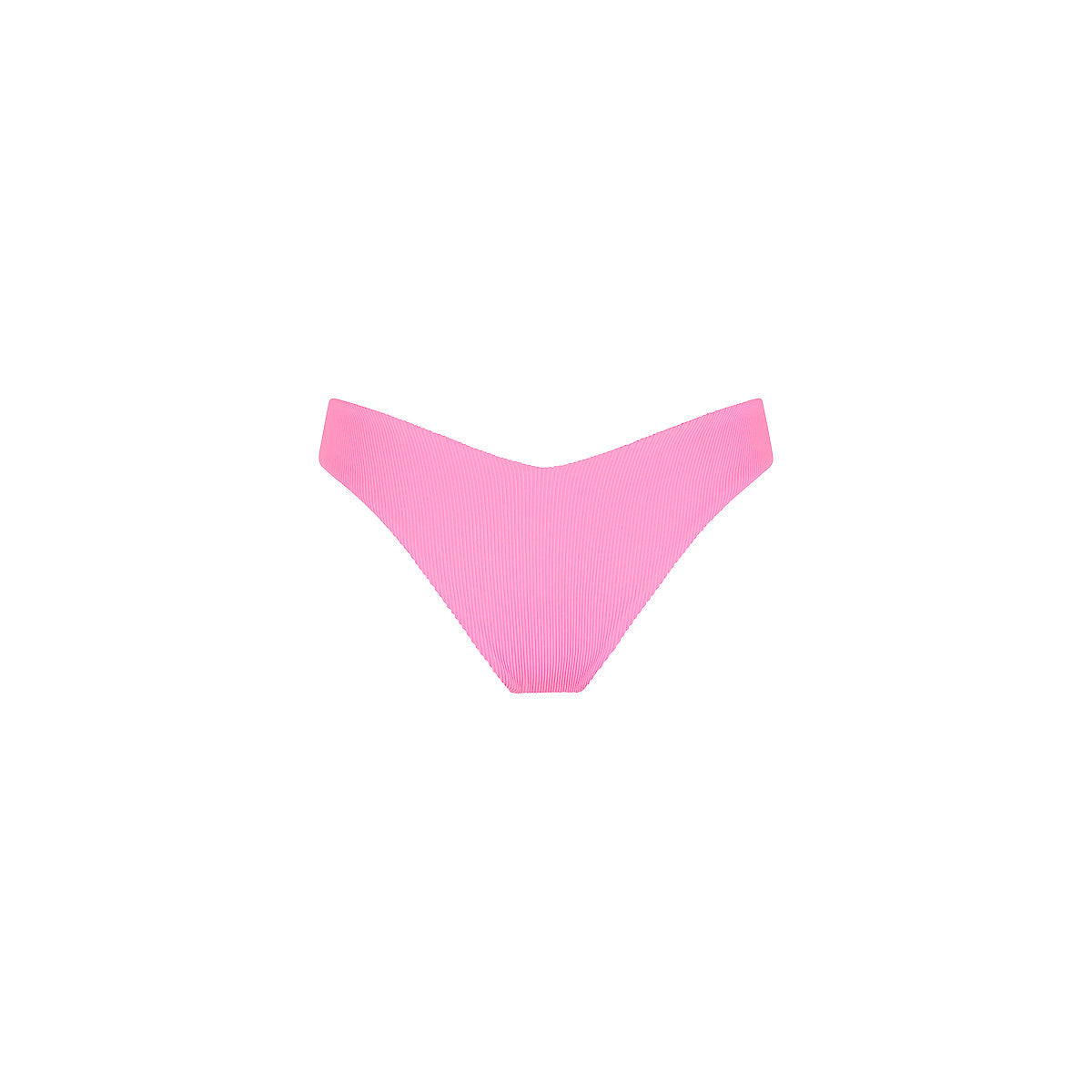 Cheeky V Bikini Bottom Fairy Floss — back view | Belle Mar Swim