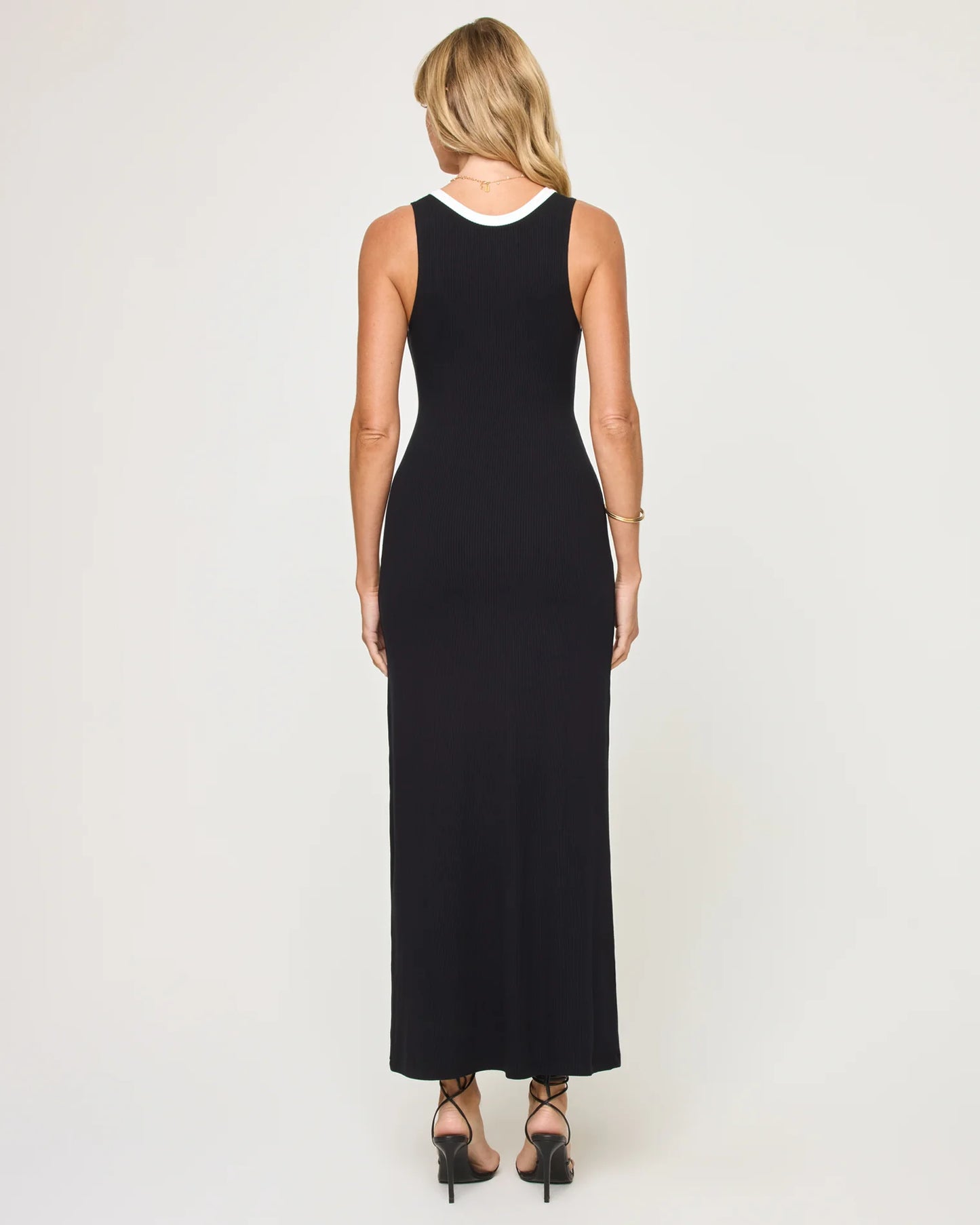 Steph Dress Black/Cream