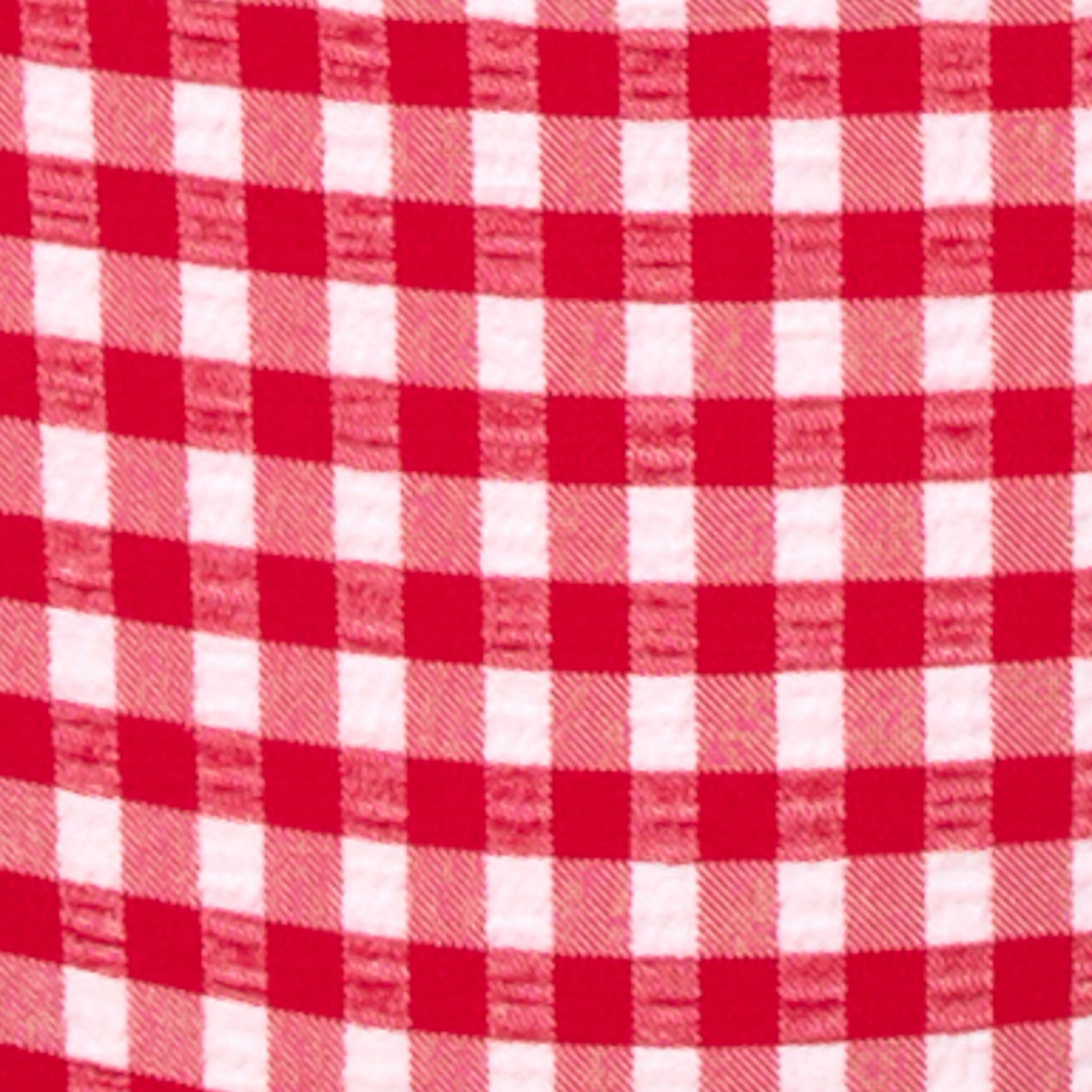 Samba Bikini Bottom Bitsy Lipstick Red in red — detail view | Belle Mar Swim