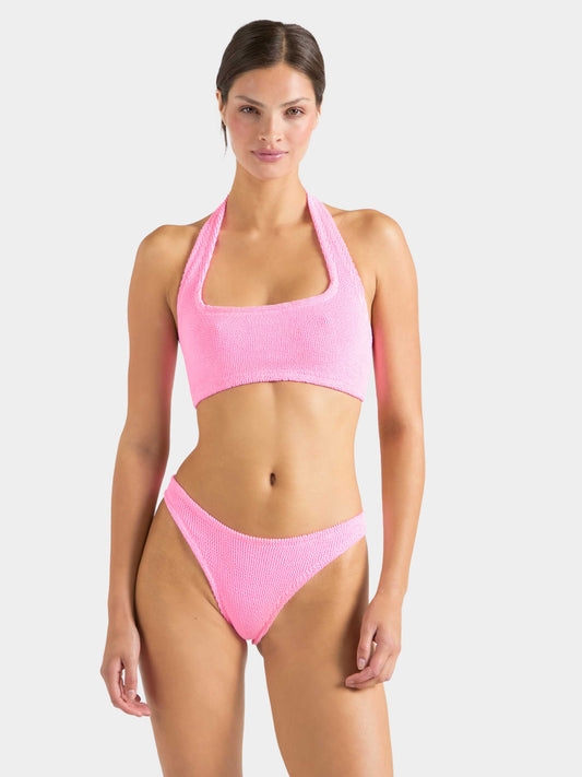 Sandy Bikini Bubblegum — back view | Belle Mar Swim