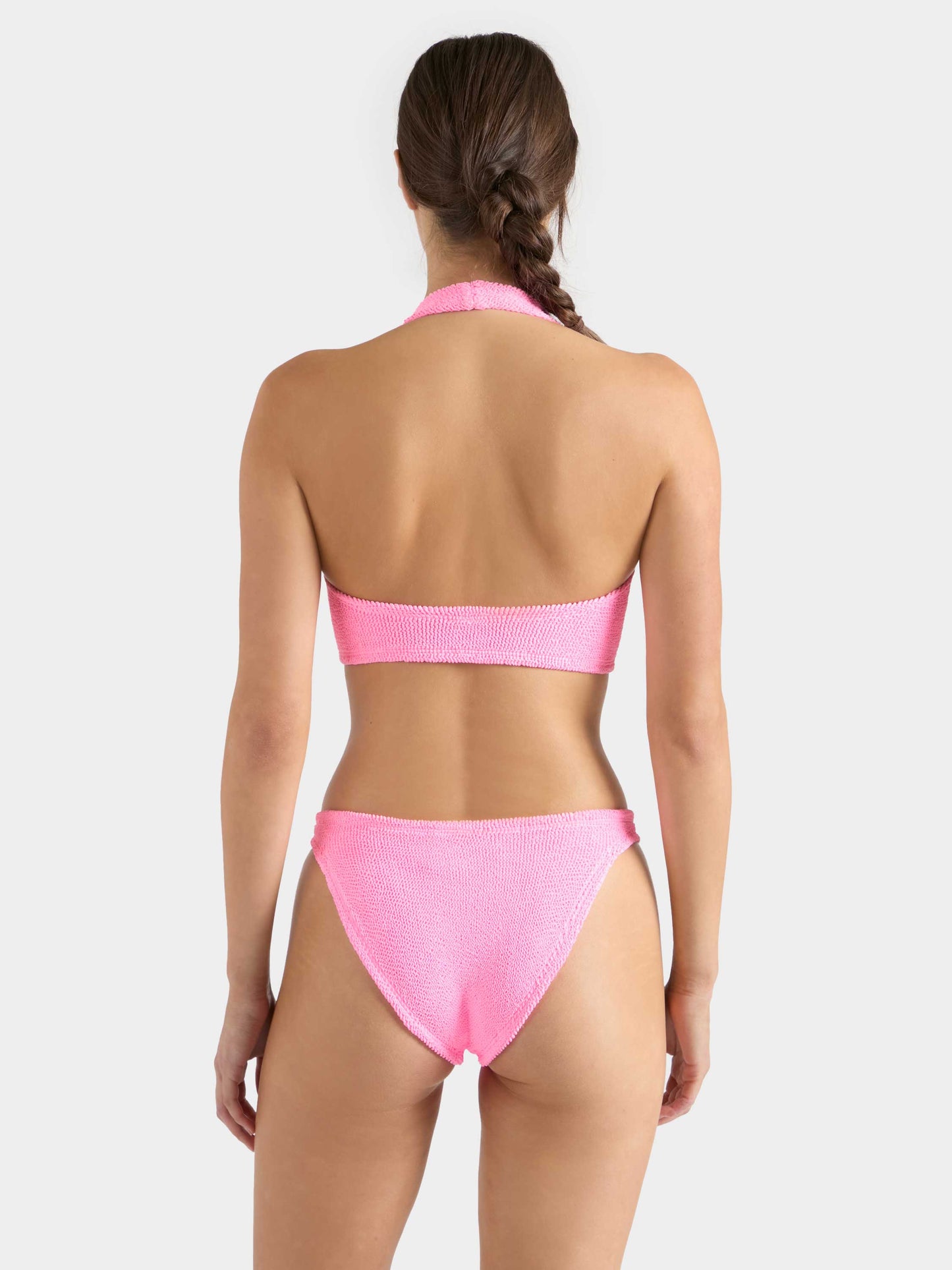 Sandy Bikini Bubblegum — styled view | Belle Mar Swim