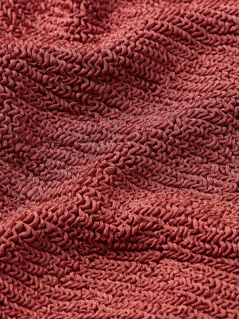 Sandy One Piece Metallic Rosewood