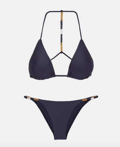 Ella Triangle Top Navy