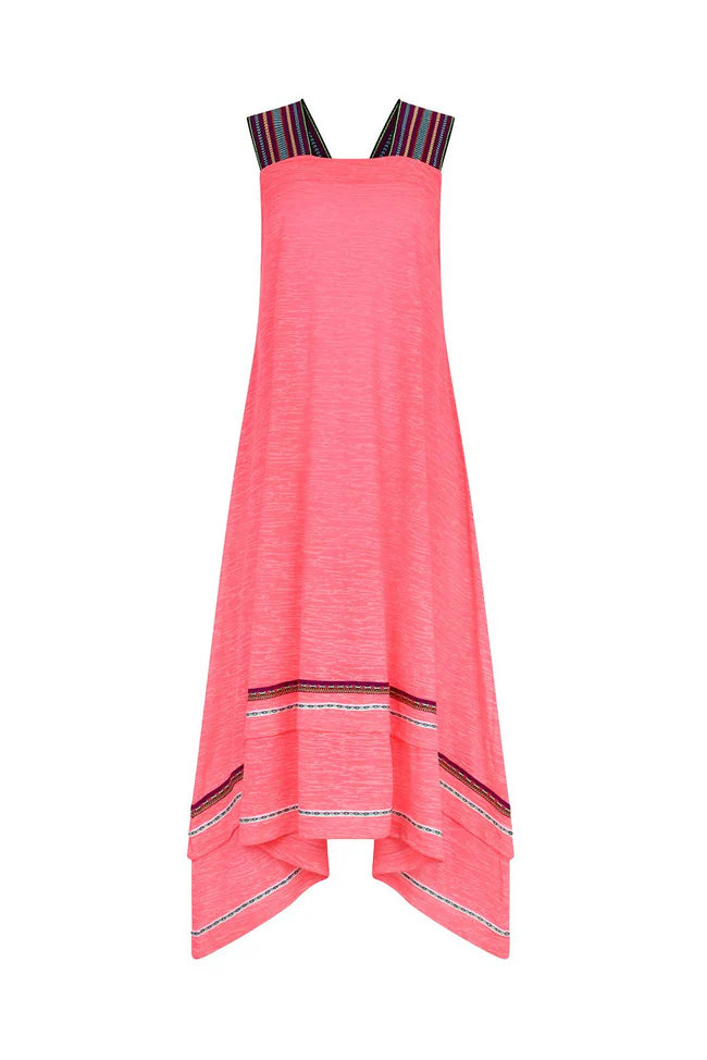 St . Tropez Dress Hot Pink