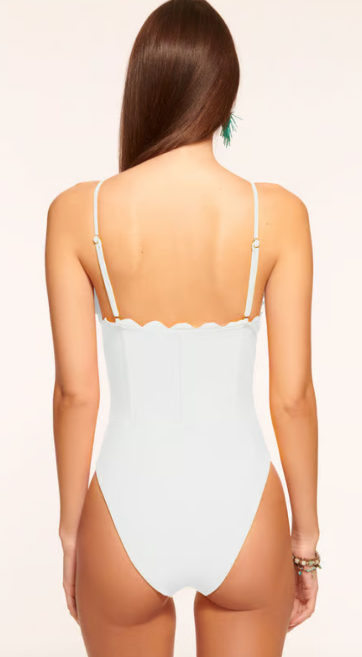 Ramy Brook Mikayla One Piece in White