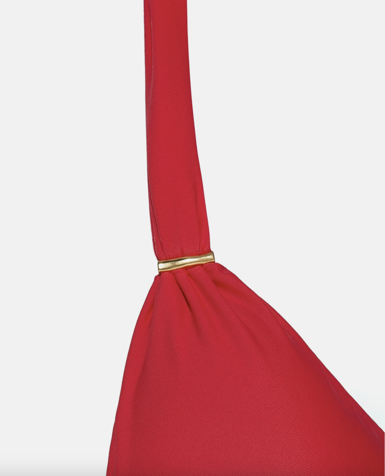 Vix Solid Bia Tube Bikini Top in Red