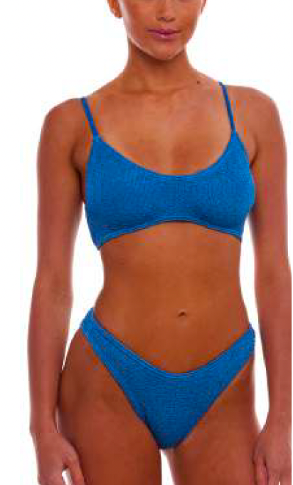 Love & Bikinis Maldives Spaghetti Strap Top Denim