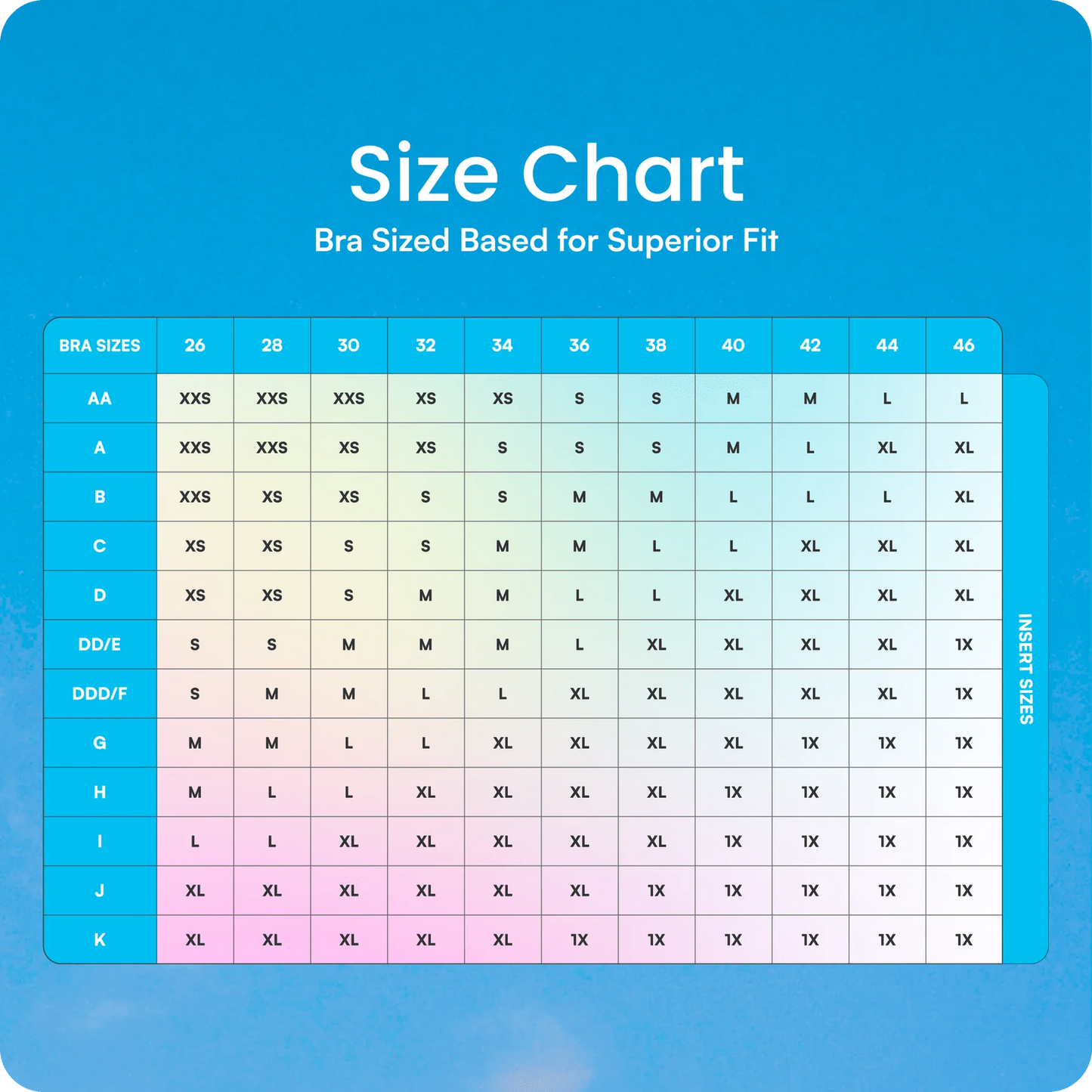 Half Moon Plus Bra Inserts Latte