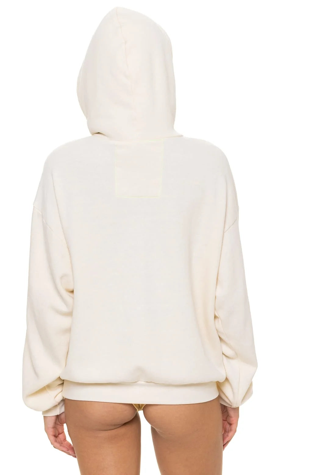 Logo Pullover Relaxed Hoodie Vintage White