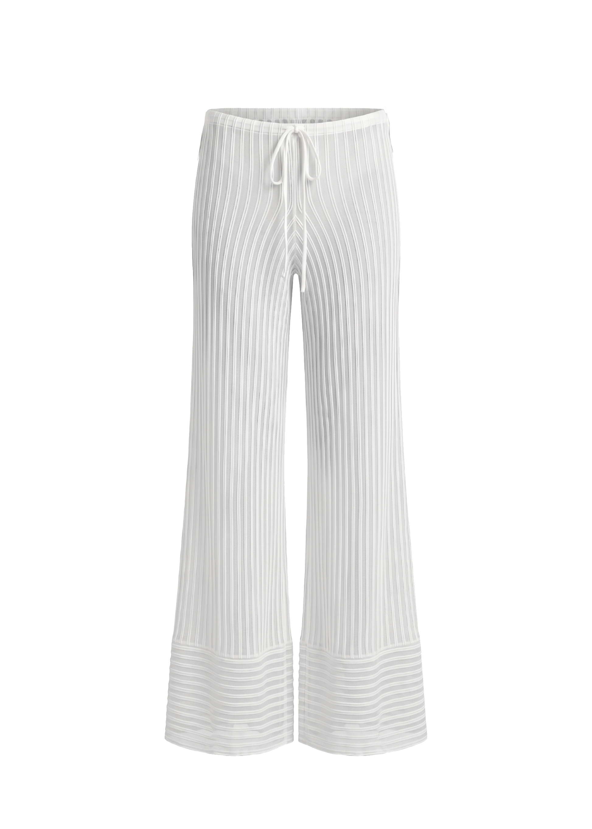 Athena Pant Ottoman Stripe Optic White - product