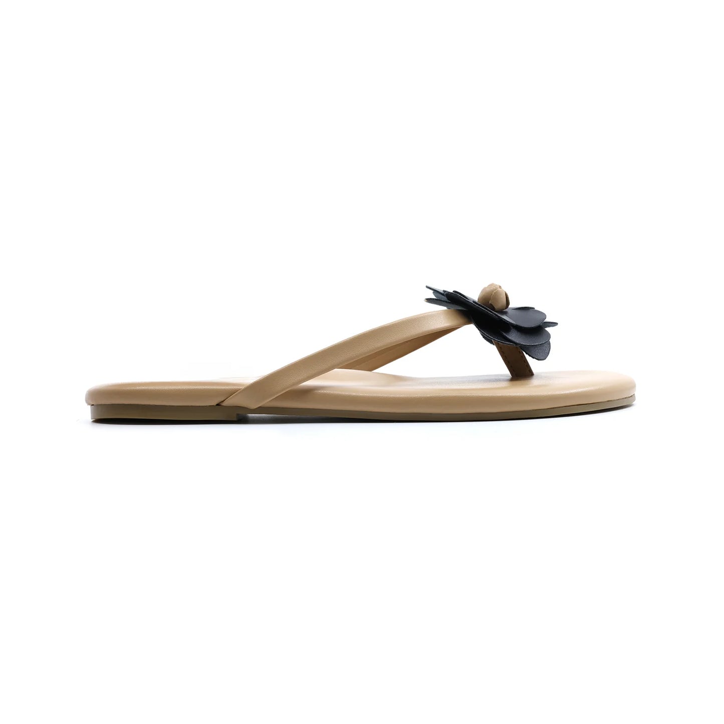 Valentina Sandal Tan & Black