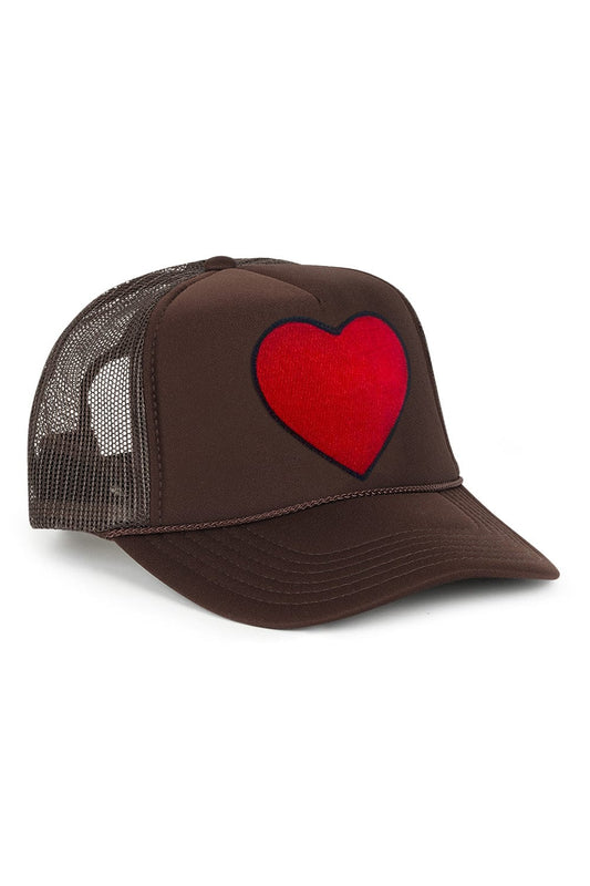 Heart Vintage Low Rise Trucker Brown