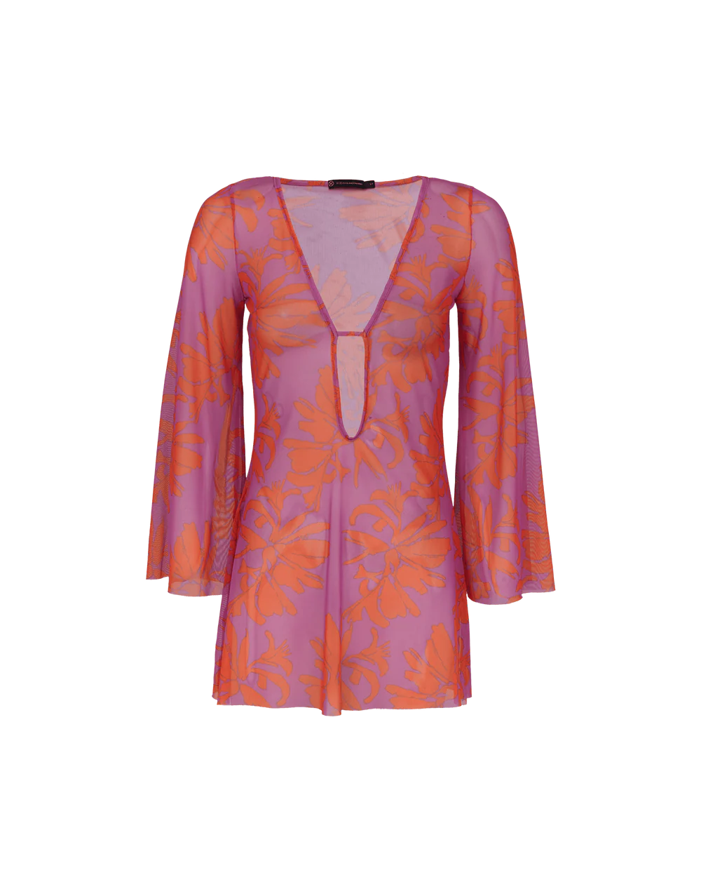 Lidi Short Cover Up Coral Shell