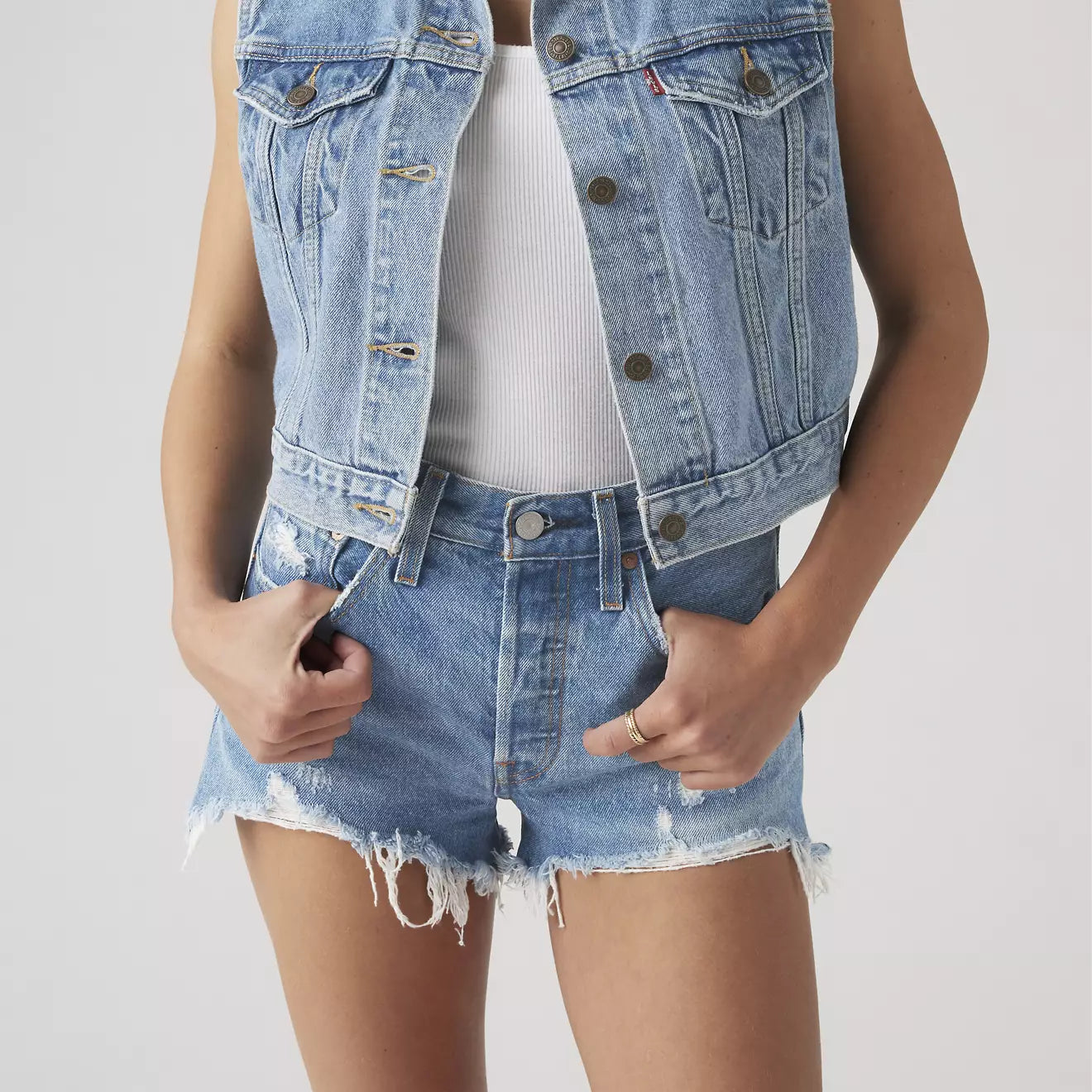 501 Original Short Oxnard Athens Medium Wash