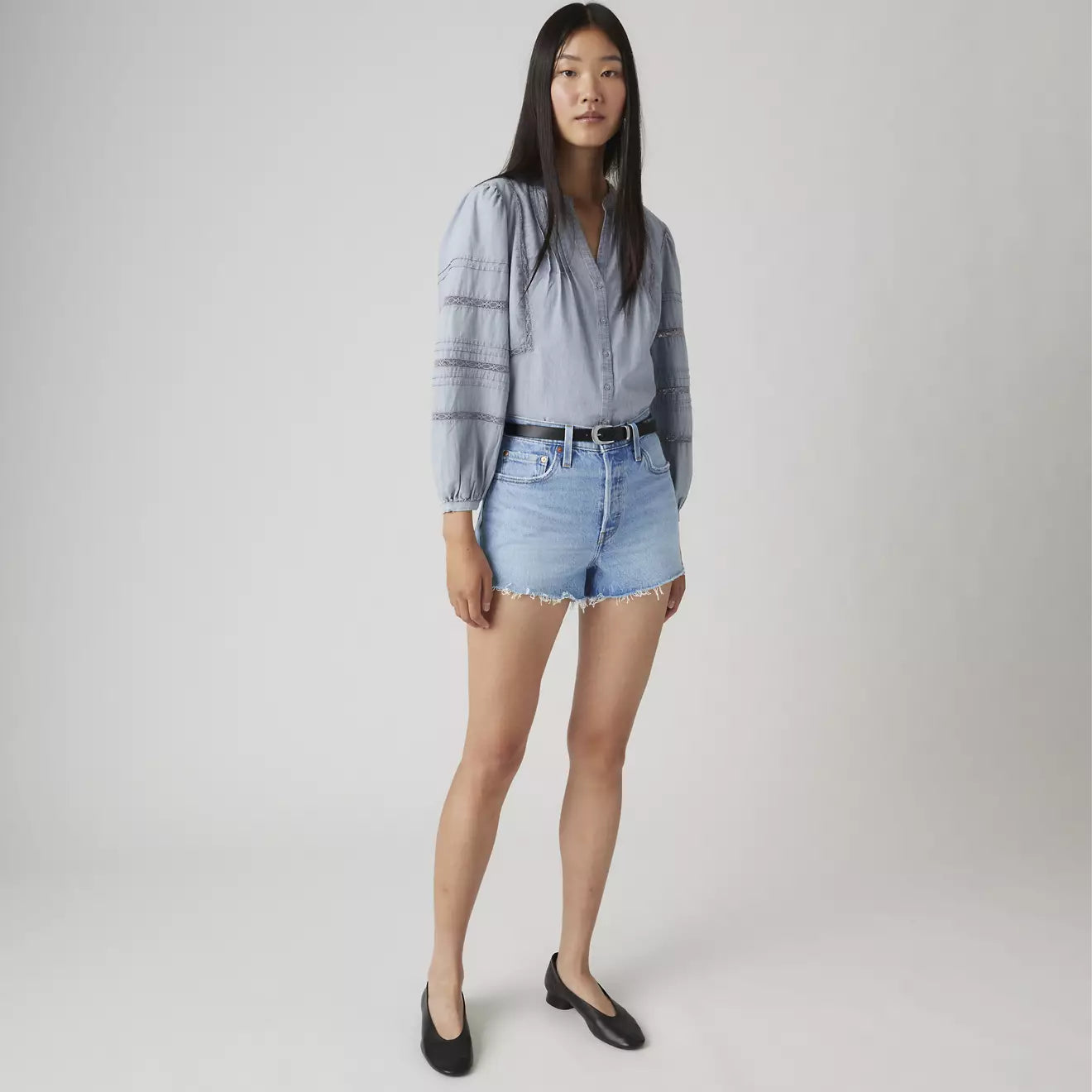 501 Original Short No Referee Medium Wash