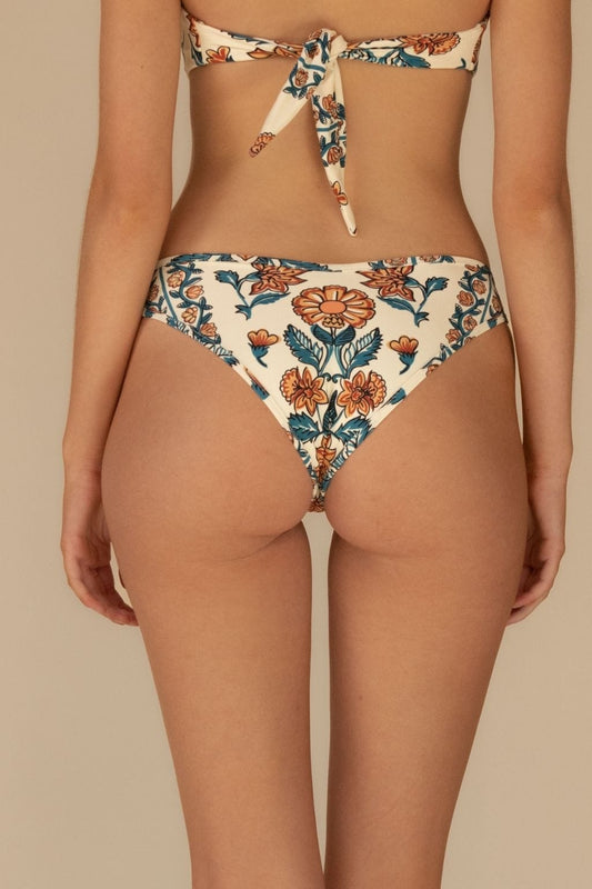 Winona Floral Lulu Bikini Bottom, back view
