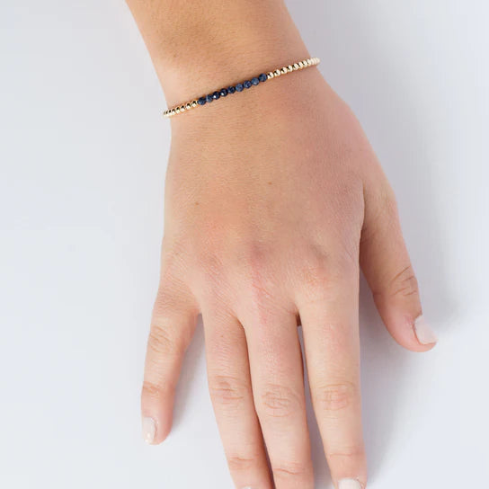 Faceted Sapphire Bracelet