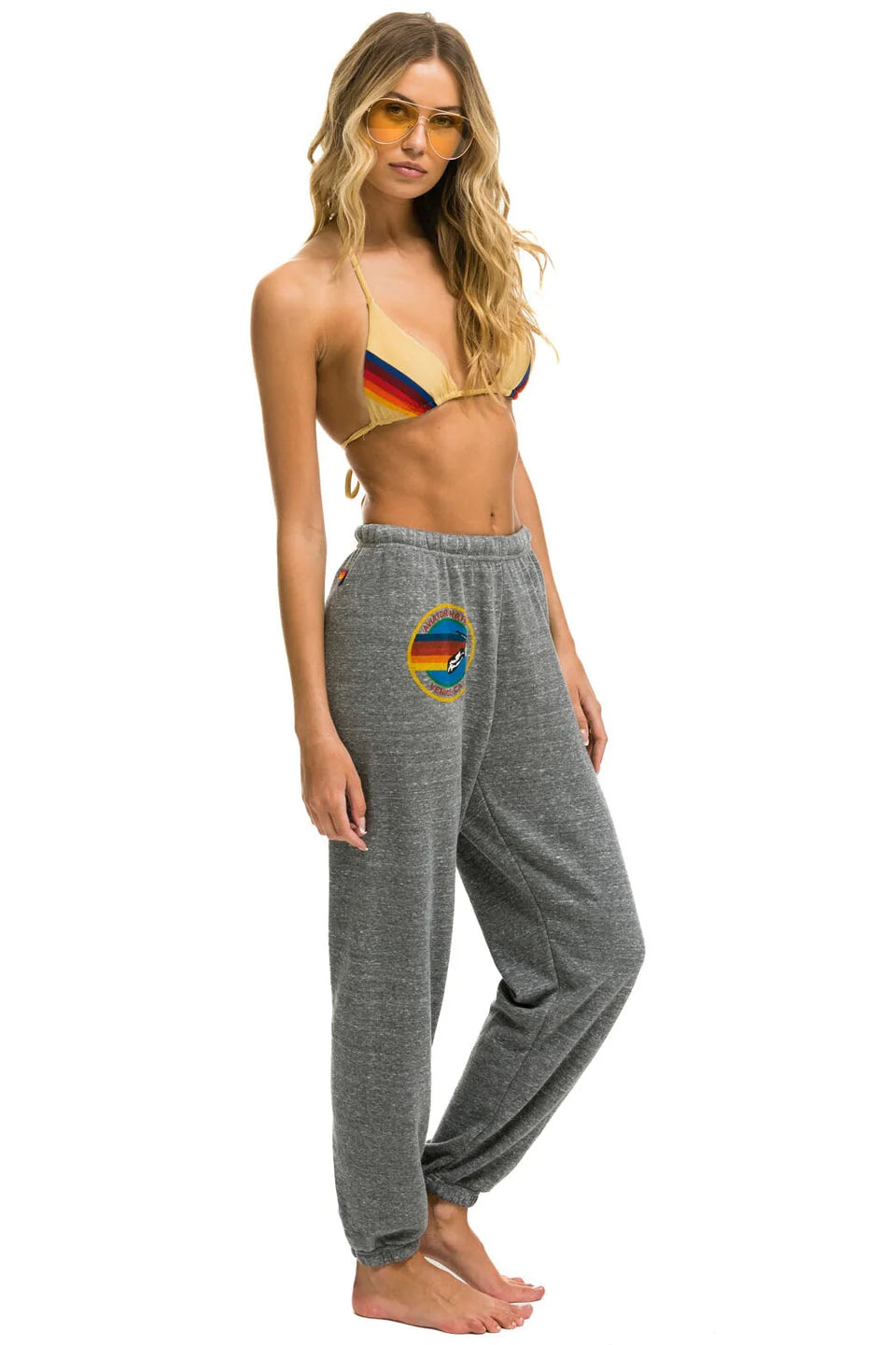 Aviator Nation Sweatpants Heather Grey