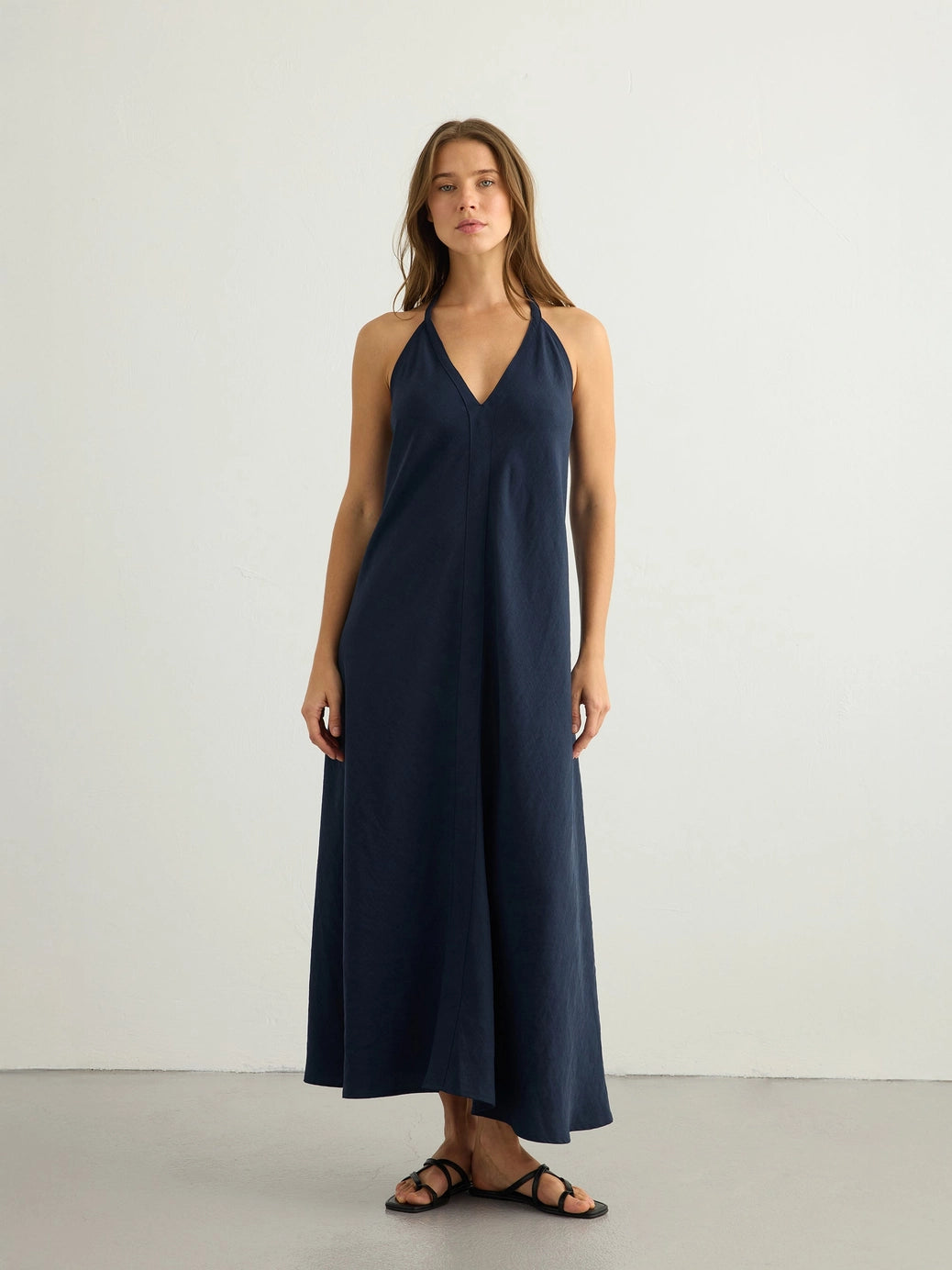 Zoe Maxi Dress Navy