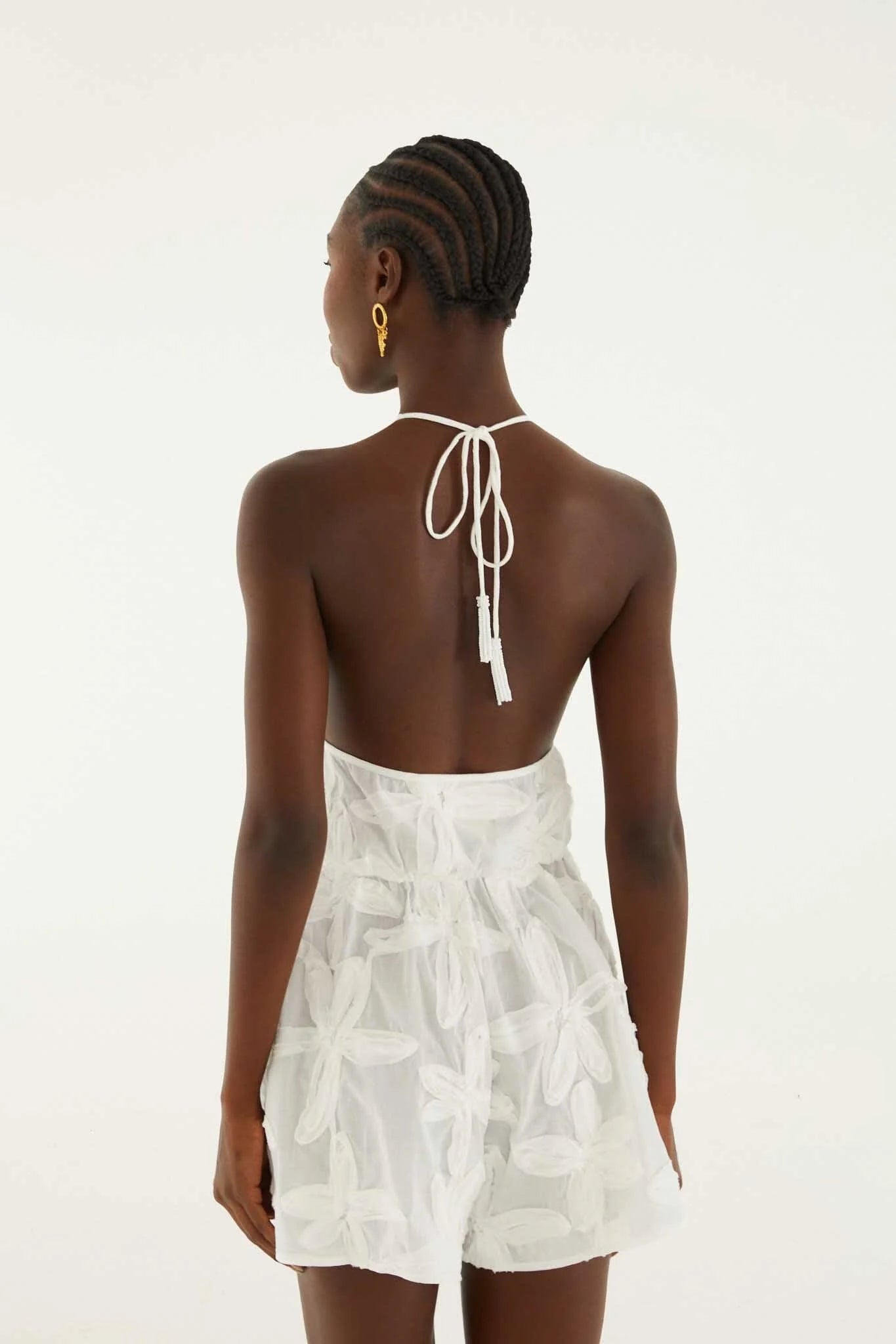 Romper with Embroidery Coast Shell