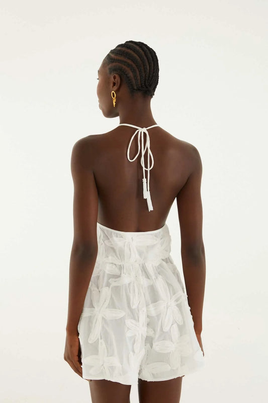 Romper with Embroidery Coast Shell