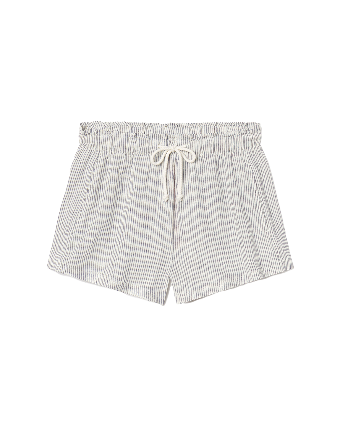 Getaway Short Coastal Stripe Varsity Coconut - flatlay
