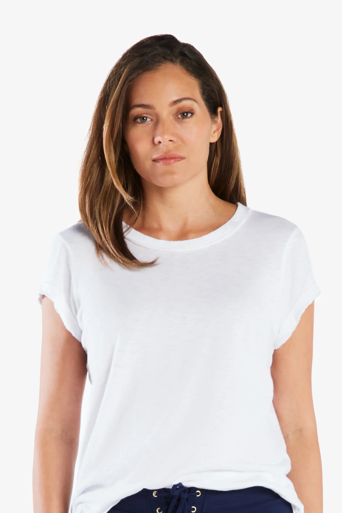 Helen Jon Classic Tee White, alternate view