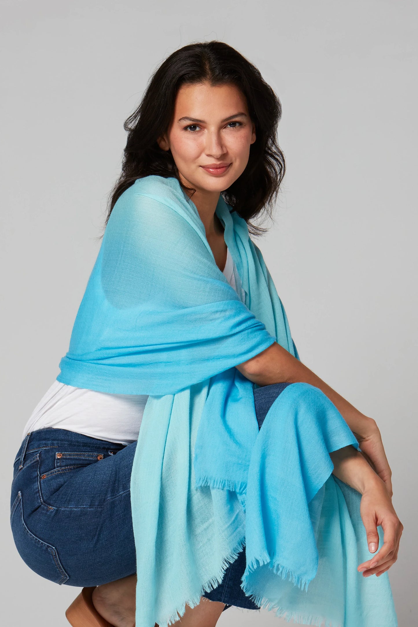Helen Jon Essential Wrap Sky Blue
