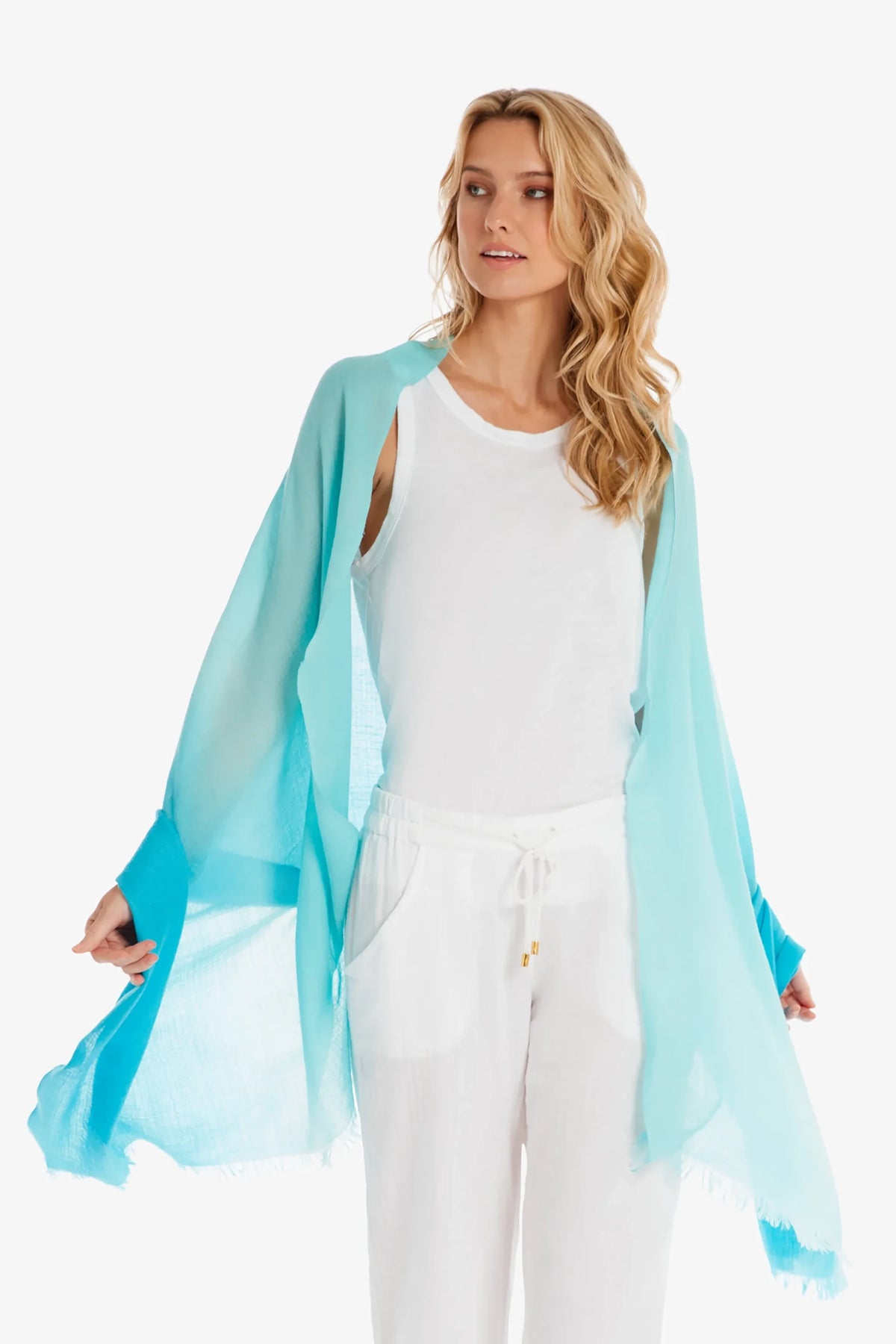 Helen Jon Essential Wrap Sky Blue, alternate view