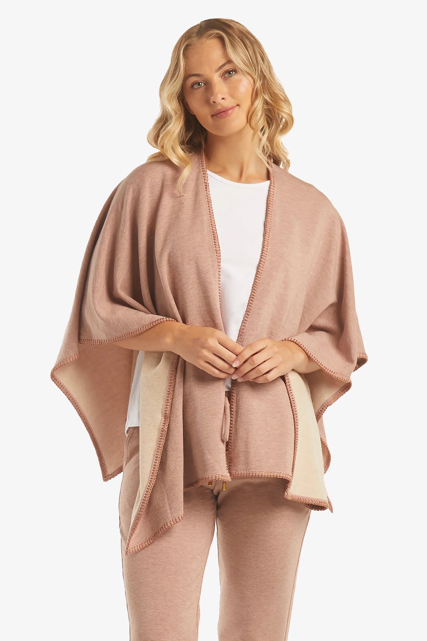 Helen Jon Maxwell Wrap Blush Rose