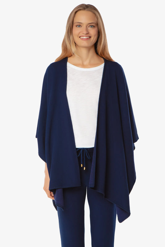 Helen Jon Maxwell Wrap Navy
