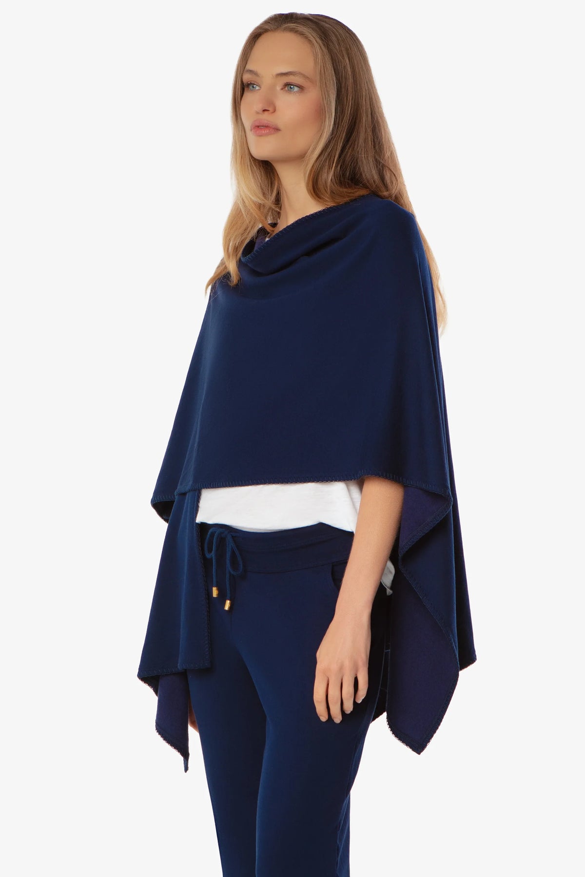 Helen Jon Maxwell Wrap Navy, alternate view