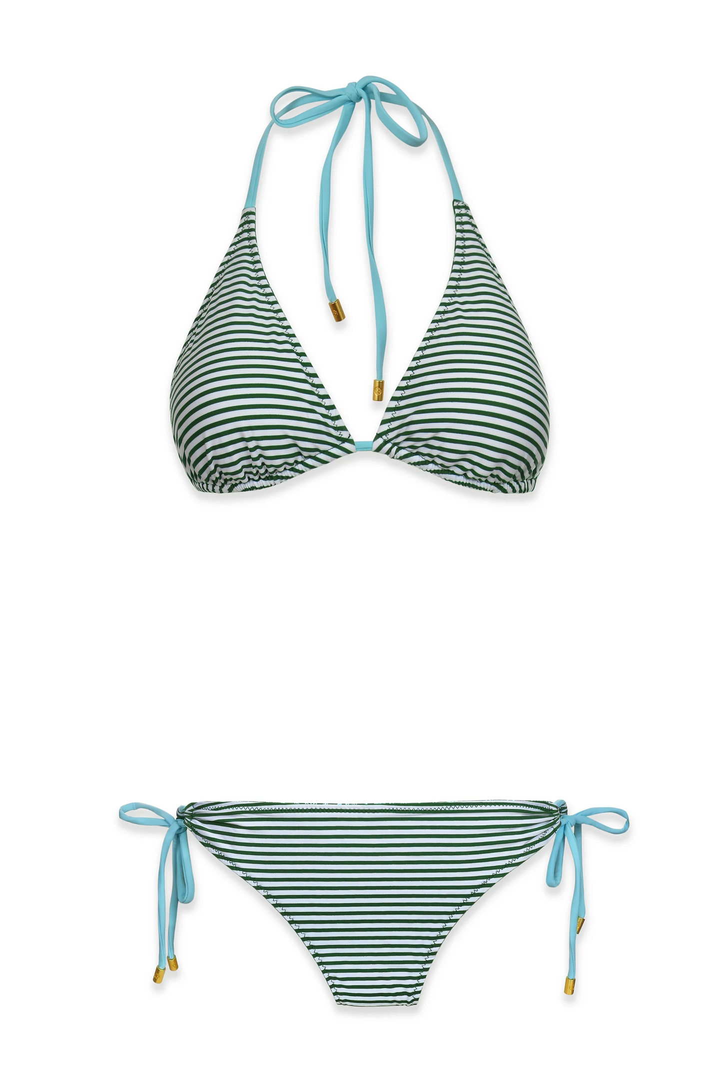 Reversible String Bikini Top Salento/Stripe