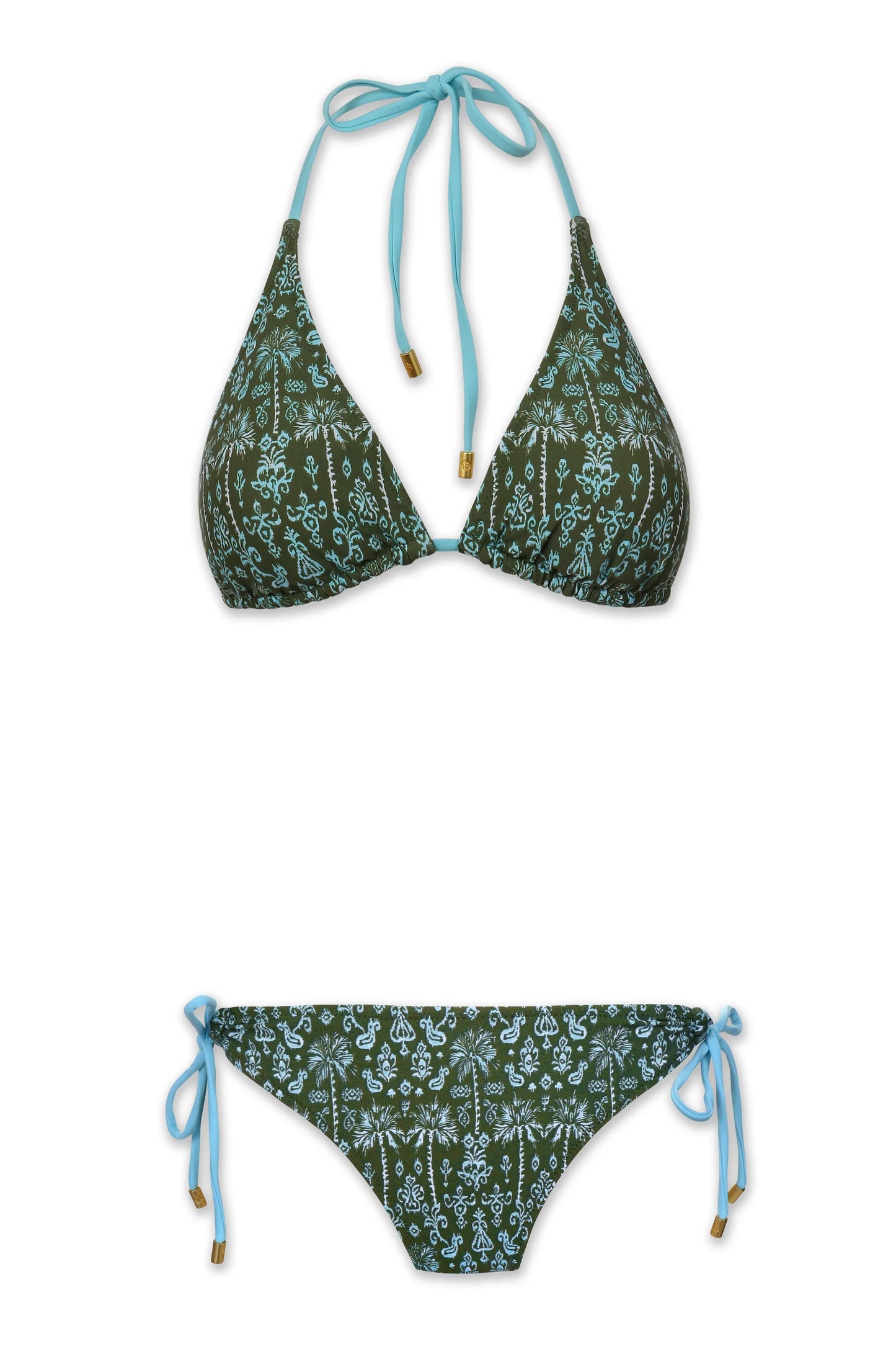 Reversible String Bikini Top Salento/Stripe