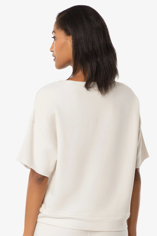 Short Sleeve Pullover Stone