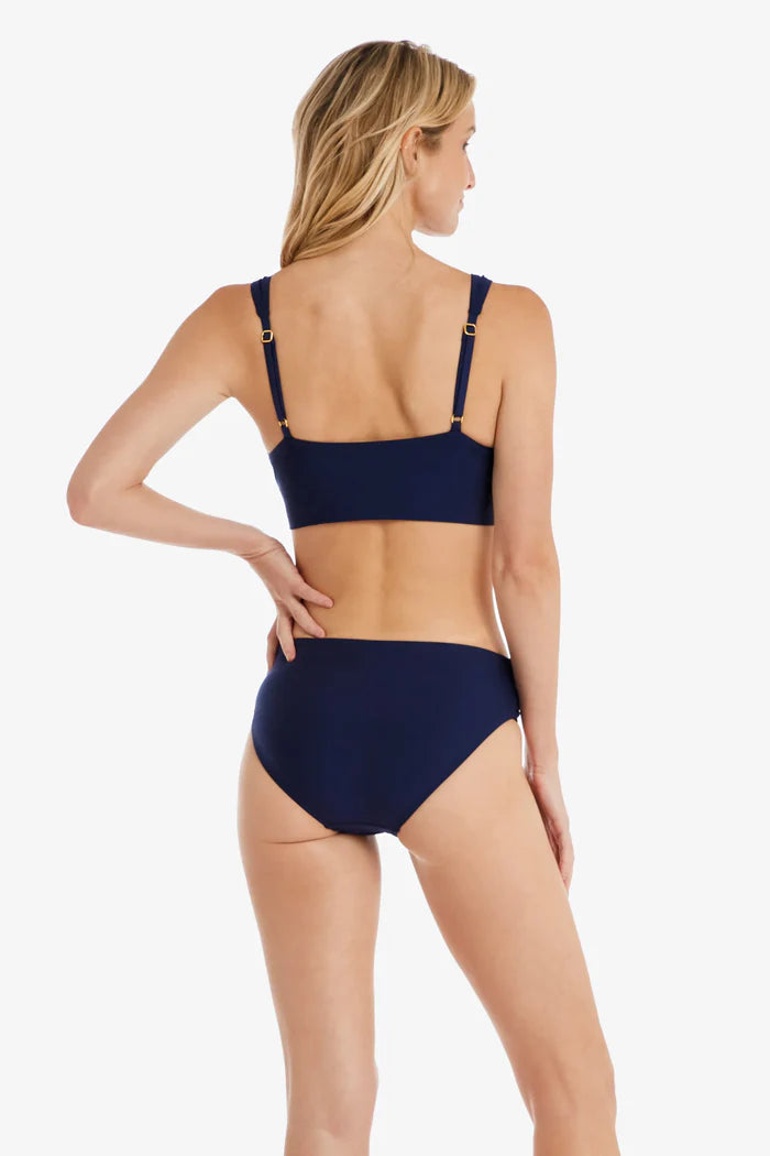 Twist Front Hipster Navy