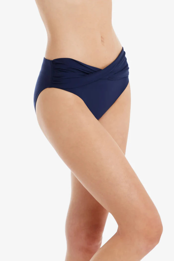 Twist Front Hipster Navy