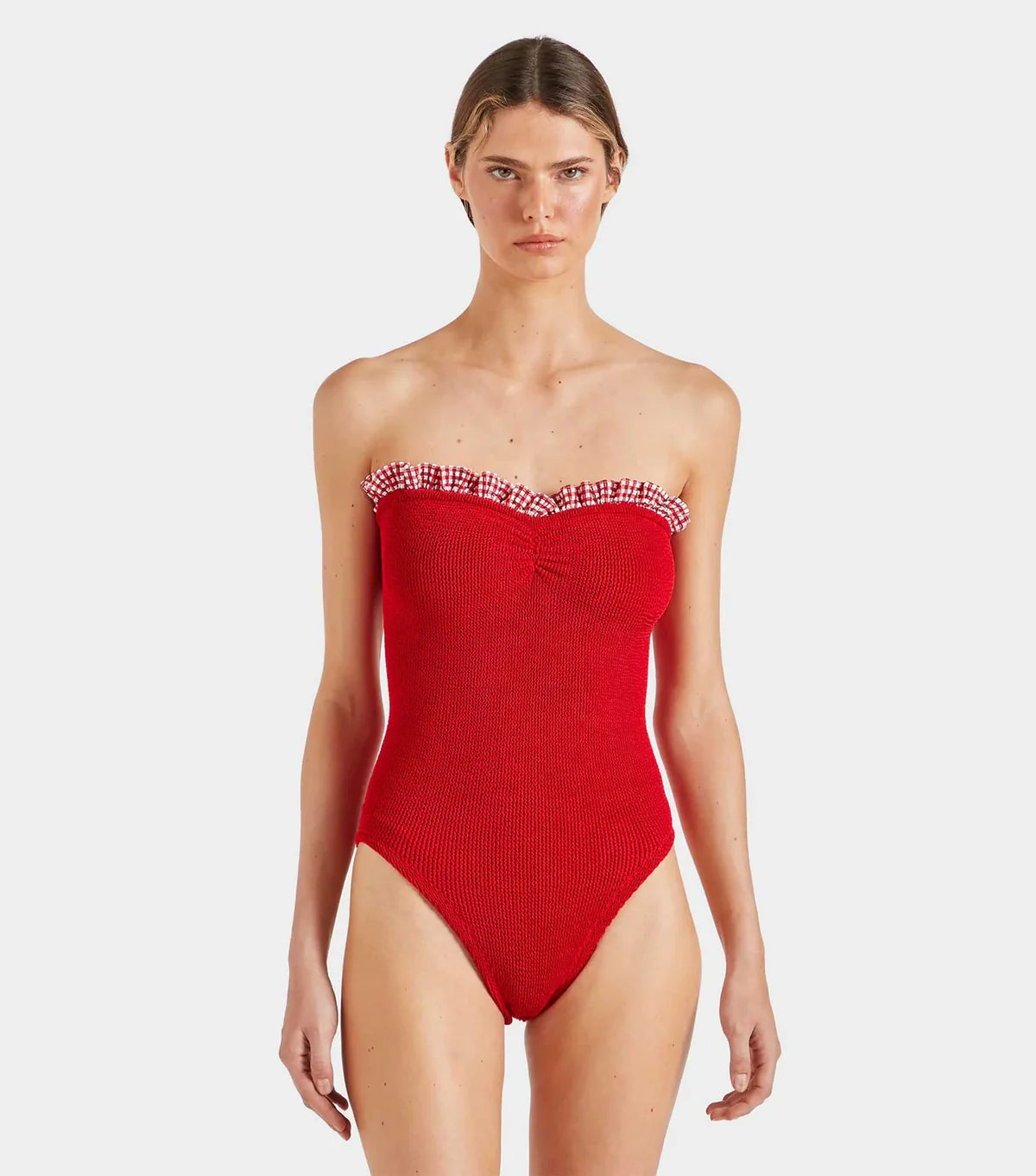 Dolly One Piece Red Gingham